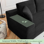 125" Oversized Sectional Couches - Image 4