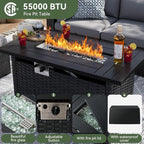 Aoxun 15 Piece Patio Furniture Set - Image 8