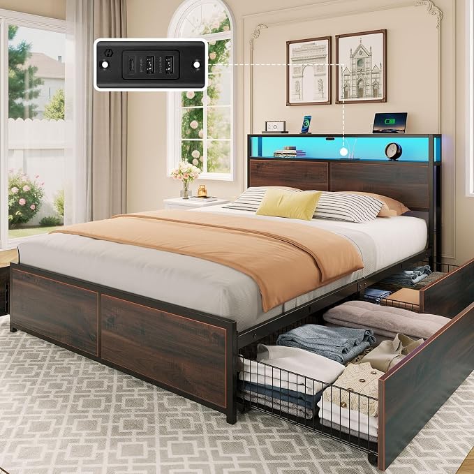 Rolanstar Full Size Bed Frame by Rolanstar