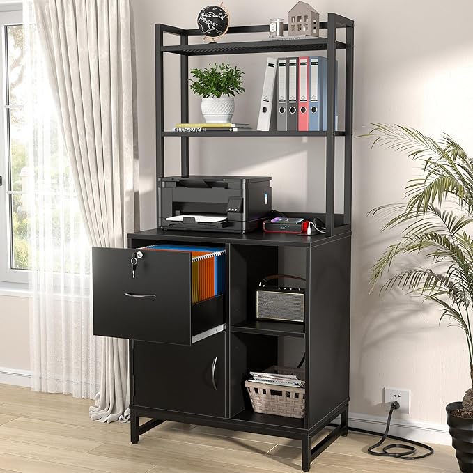 Homieasy Vertical Filing Cabinet by Homieasy
