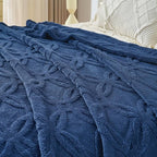 Navy Throw Blanket - Image 4