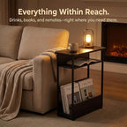 Narrow Side Table, 3-Tier Slim End Table - Image 6