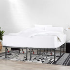 Amazon Basics Bed Frame with Ample Underbed Storage, Foldable Metal Platform - Image 2