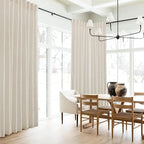 RYB HOME Linen Semi Sheer Curtains - Image 3