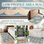 Floral Outdoor Rug - Image 5