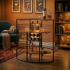 AC Pacific 43-Inch Industrial Home Bar Unit - Image 4