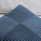 Fancy Homi 2 Packs Dusty Blue Lumbar Decorative Throw Pillow Covers 16x26 Inch - Image 3