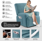 Timeles Recliner Covers Recliner Chair Covers Reclining Couch Covers Sofa - Image 3