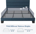 Allewie King Size Platform Bed Frame - Image 7