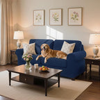 SUBRTEX 3 Pieces Stretch Sofa Slipcover Sets Couch Cover Sets Backrest Cushion - Image 8