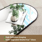 HARRITPURE 64"x21" Arched Full Length Mirror Floor Mirrors - Image 6