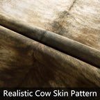 Western Faux Cowhide Rug, Animal Cow Hide Rug, 3 x 4 Ft Brownish | Premium - Image 7