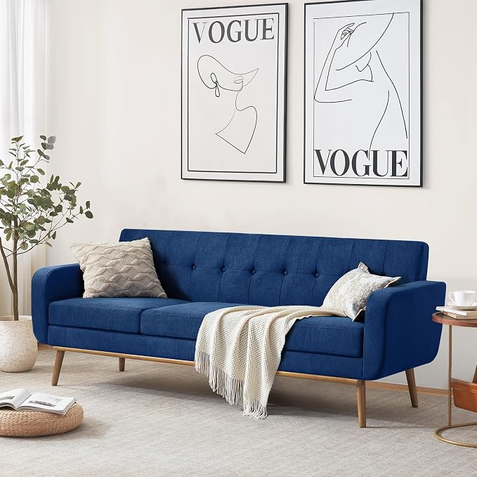 HUIMO Sofa Couch, Mid Century Modern Sofa - Image 7