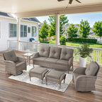 Belord 6 Pieces Wicker Patio Furniture Set by Belord