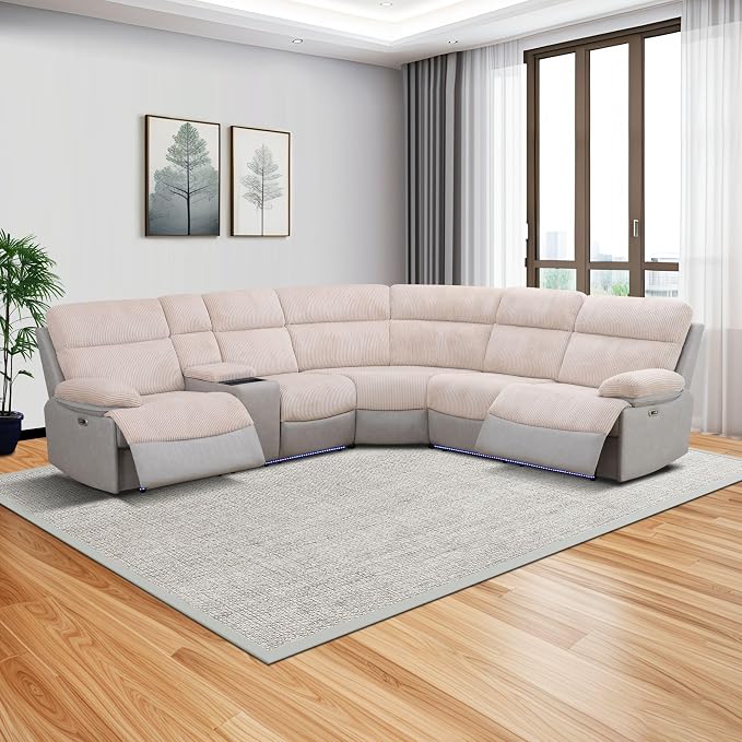 Power Recliner Sectional Sofa, Sectional Couch - Image 8