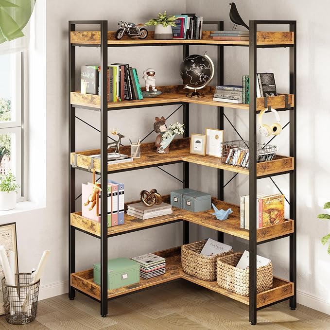 Rolanstar Bookshelf 5 Tier - Image 2