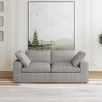 JACH Modular Sectional Couch, Love Seat Sofas, Modern Convertible Cloud Couch - Image 8