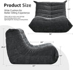 Bean Bag Chairs for Adults Giant Bean Bag Chair Memory Foam BeanBag Chair Bean - Image 2