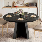 iPormis 47 Inches Round Dining Table - Image 3