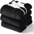 Bedsure Heated Blanket King Size, Dual Control Electric Blanket, 6 Heat/6 Timer by BEDSURE