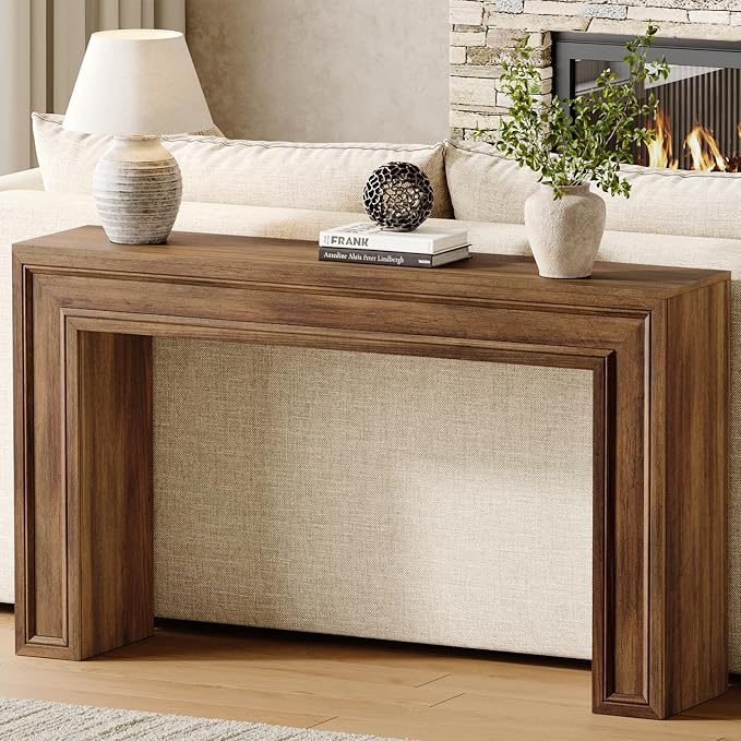 Rresyet 55 Inch Long Console Table, Sofa Table Behind Couch, Entryway Table - Image 4