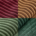 MIULEE Boho Christmas Green Decorative Throw Pillow Covers 18x18 Set of 4 - Image 7