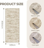 3x8 Runner Rug Non Slip, Washable Hallway Runner Rug, Nursery Room, Soft Runner - Image 2