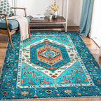 SERISSA 5x7 Washable Non Slip Boho Area Rug - Image 5