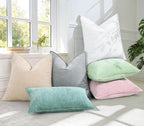 decorUhome Summer Couch Throw Pillow Covers 20x20 Set of 2, Decorative Soft - Image 6
