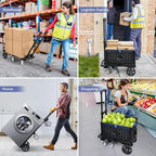 KEDSUM 4-in-1 Convertible Dolly Cart - Image 7