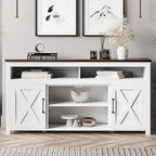 BELLEZE 58 Inch TV Stand, Contemporary Entertainment Center - Image 2