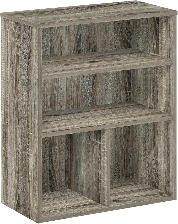 Furinno PASIR Book Shelf, 3-Tier Display Bookshelf - Image 5
