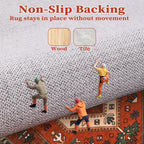 SERISSA 2x3 Washable Non Slip Boho Small Area Rug - Image 5