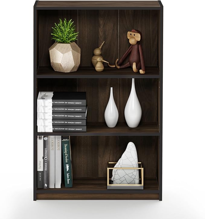 Furinno JAYA Book Shelf, 3-Tier Bookshelf, Bookcase - Image 5