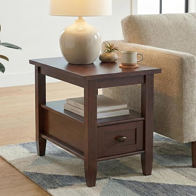 SIMPLIHOME Warm Shaker End Table - Image 2