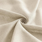 MIULEE Linen Curtains 52x72 Inch Length 2 Panels - Image 8