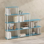 Furinno Turn-N-Tube Book Shelf, 4-Tier Bookshelf, Bookcase - Image 2