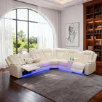 Electric Power Recliner Sectional by Unknown