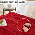 L'AGRATY Chunky Knit Throw Blanket - Image 3