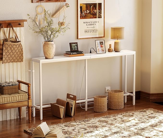 SUPERJARE 70 Inch Console Table - Image 8