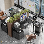 Furologee L Shaped Gaming Desk - Image 6