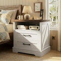 AODK 24 Inch Farmhouse Nightstand by AODK