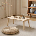 JIKUGO Bamboo Folding Coffee Table No Assembly Required Japanese Floor Table by JIKUGO
