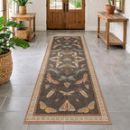 2'6"x8' 8ft Long Hallway Runner Rug, Stain Resistant Non-Slip Kitchen Floor Mats - Image 3