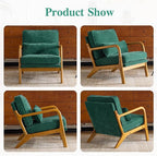 Karl home Mid Century Modern Accent Chair - Image 6