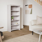 Shaker Solid Wood Bookcase, Washed Gray Taupe - Image 2