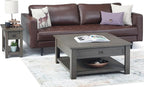 SIMPLIHOME Monroe Square Coffee Table - Image 10