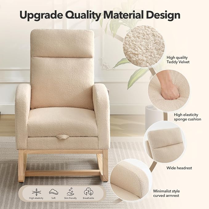 Rocking Chair Nursery, Nursing Rocking Chairs - Image 6