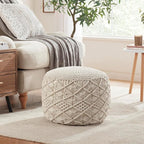 Ornavo Home Pouf Ottoman Foot Rest - Image 7