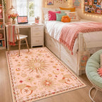 Vacuum-Friendly, 4x6 Washable Area Rug by meejou